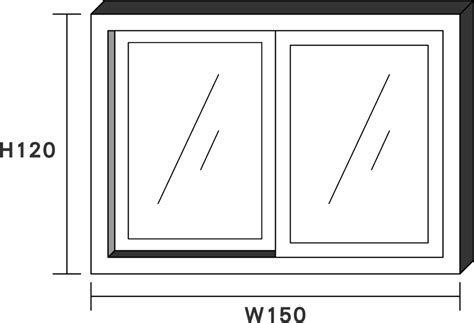 窗戶尺寸表